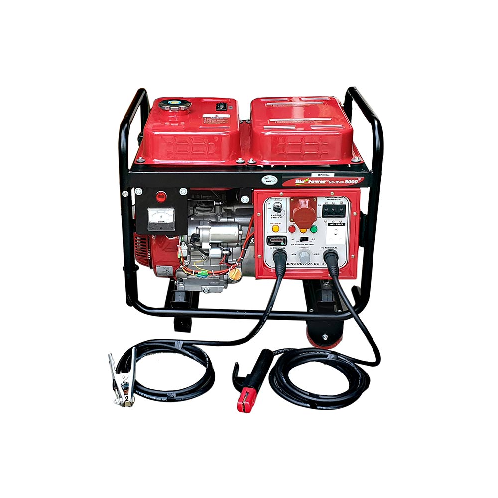 200 Amps Welding Generator 3 Phase - 6 KW,  Petrol Run, Model GE-3P-W8000RS